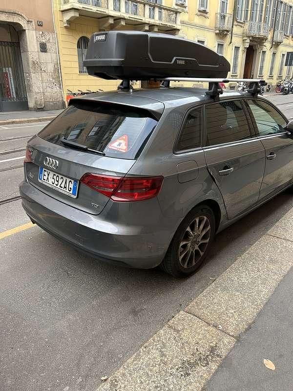Usata Audi A3 Ambiente 110 CV (80 kW) 2014 Grigio Berlina