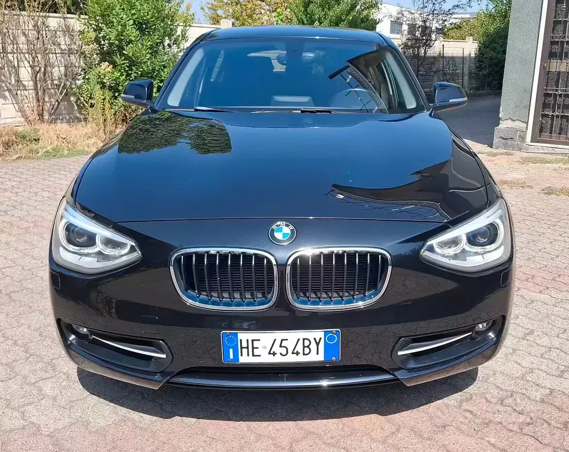 Usata BMW 118 Sport Line 170 CV (125 kW) 2013 Nero Utilitaria