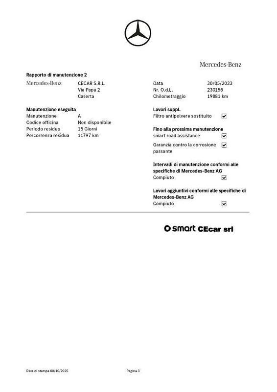 Usata Smart ForFour Electric Drive Prime 41 kW (56 CV) 2021 Antracite Berlina