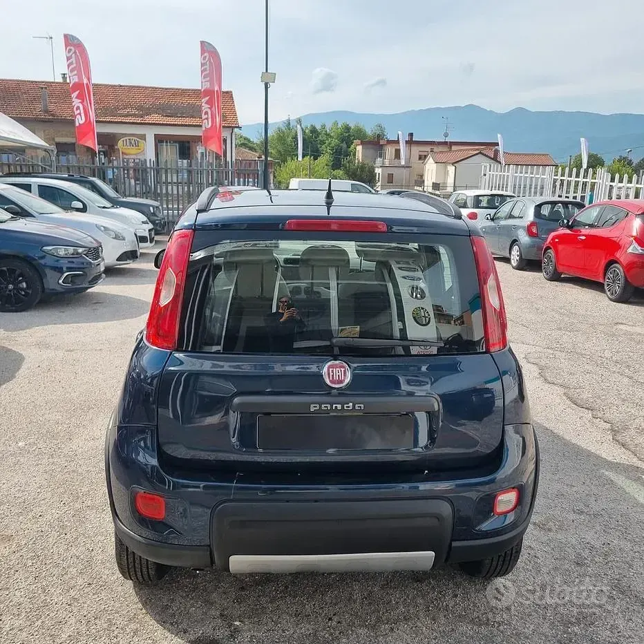 Usata Fiat Panda Cross Cross 95 CV (69 kW) 2015 Blu Utilitaria