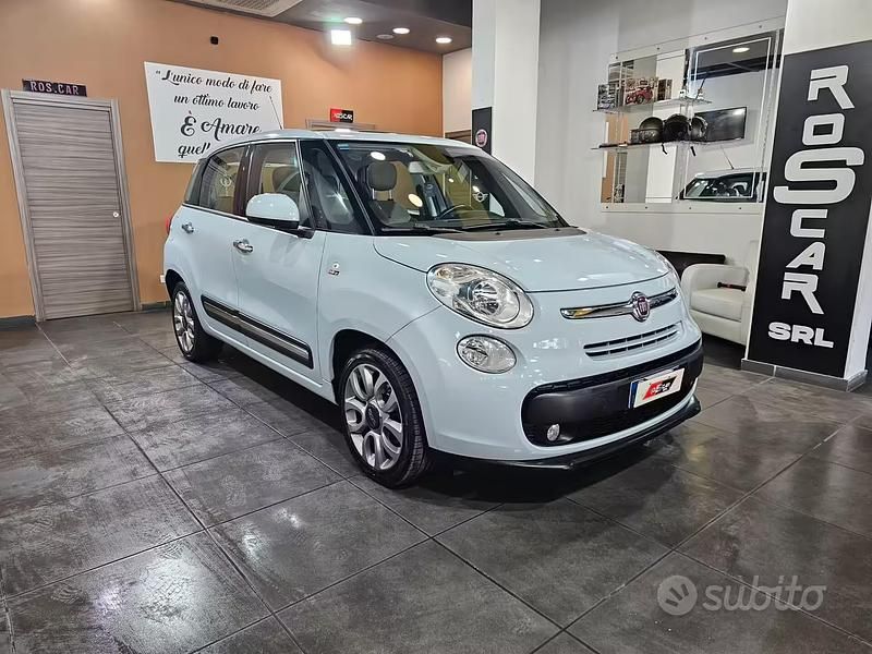Usata Fiat 500L 85 CV (62 kW) 2014 Blu Monovolume
