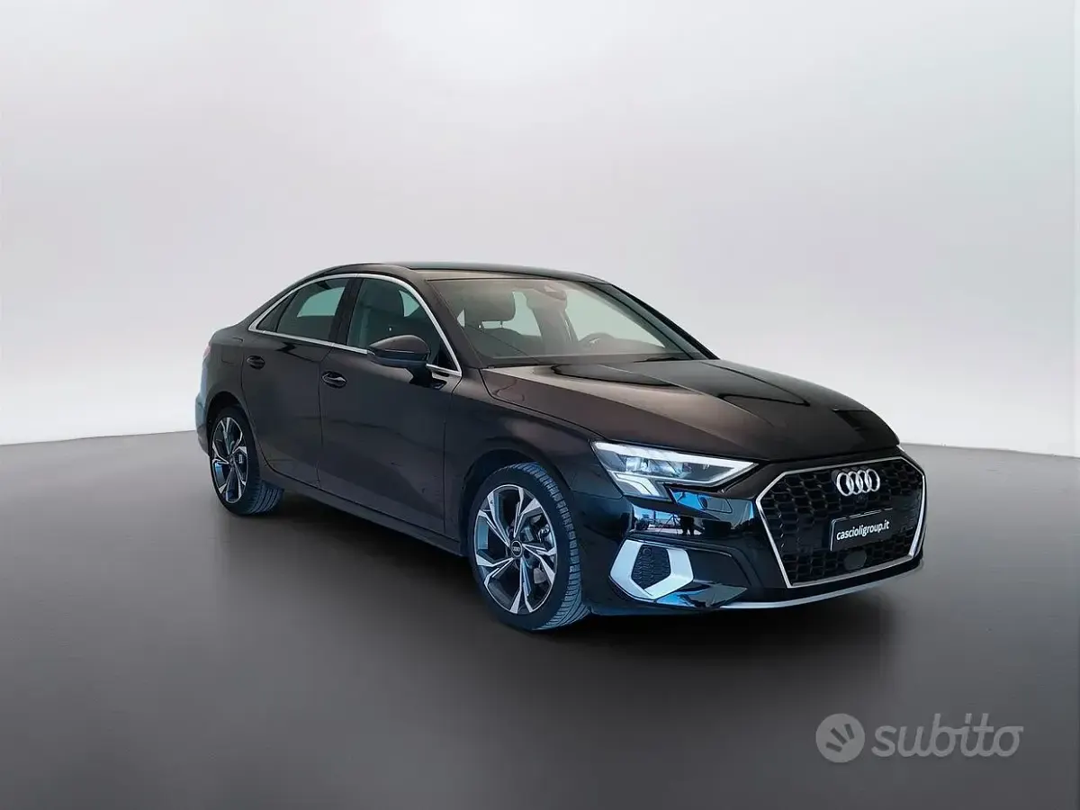 Usata Audi A3 Advanced 116 CV (85 kW) 2023 Nero Berlina