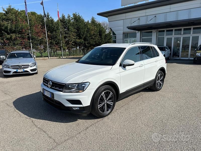 Usata VW Tiguan Business 116 CV (85 kW) 2018 Bianco SUV