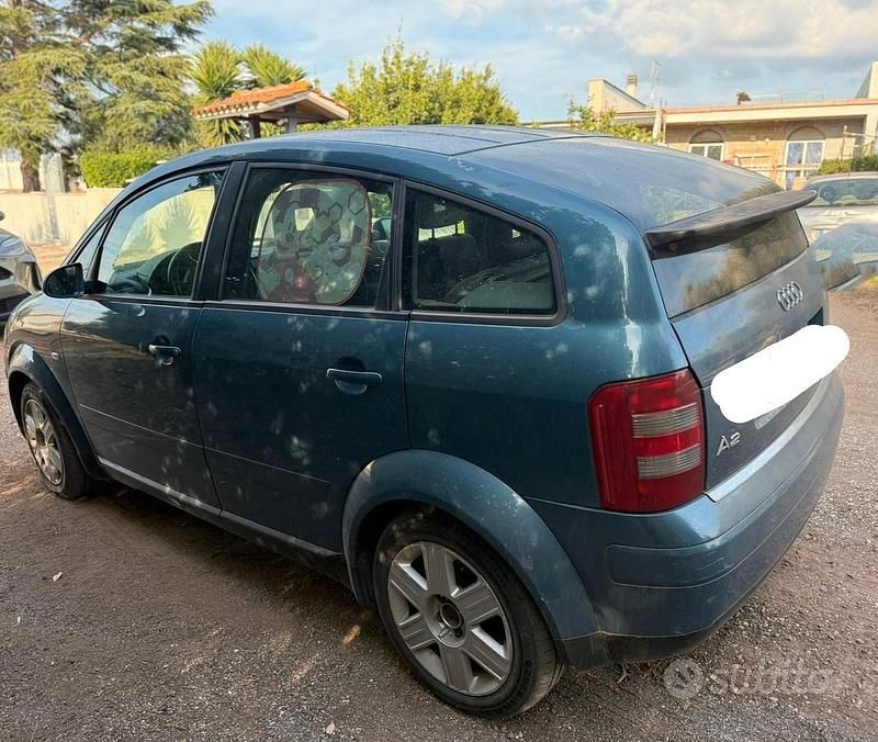 Usata Audi A2 75 CV (55 kW) 2001 Blu Utilitaria
