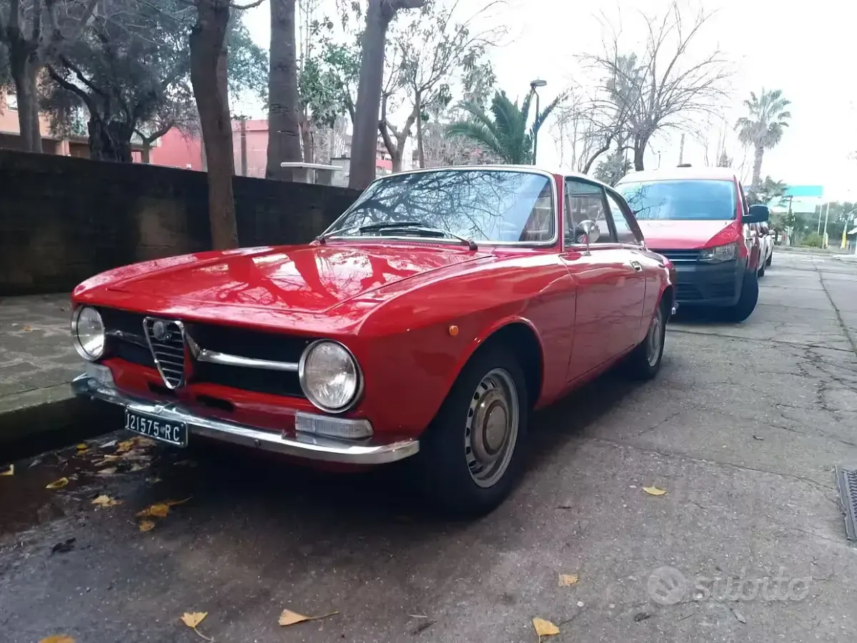 Usata Alfa Romeo GT Junior 1970 Rosso Coupé
