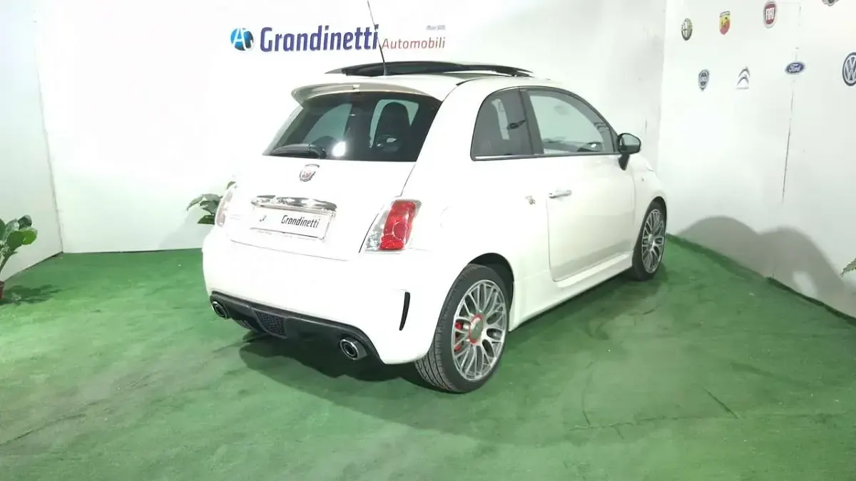Usata Abarth 595 135 CV (99 kW) 2012 Bianco Utilitaria