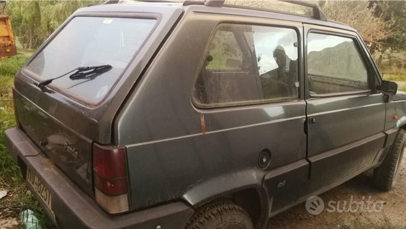 Usata Fiat Panda 1988 Grigio Utilitaria
