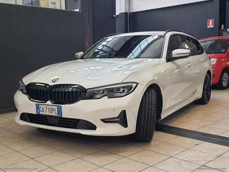 Usata BMW 320 Advantage 190 CV (139 kW) 2020 Bianco Station wagon