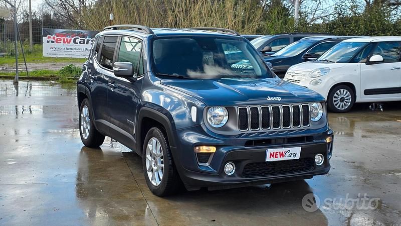 Usata Jeep Renegade Limited 130 CV (95 kW) 2021 Blu SUV