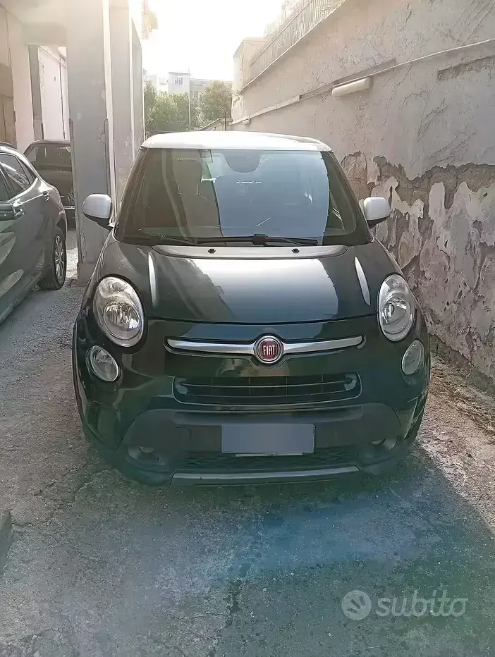Usata Fiat 500L Trekking 85 CV (62 kW) 2013 Verde Monovolume