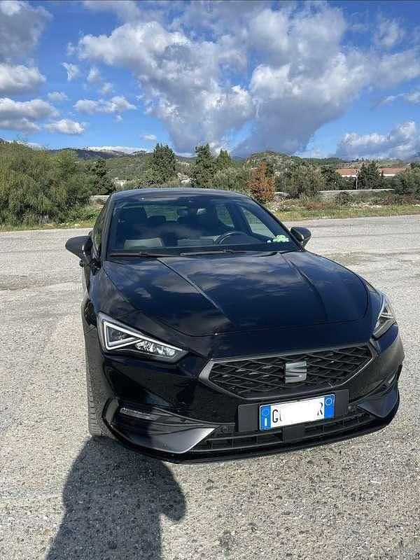 Usata Seat Leon FR 204 CV (150 kW) 2021 Nero Berlina