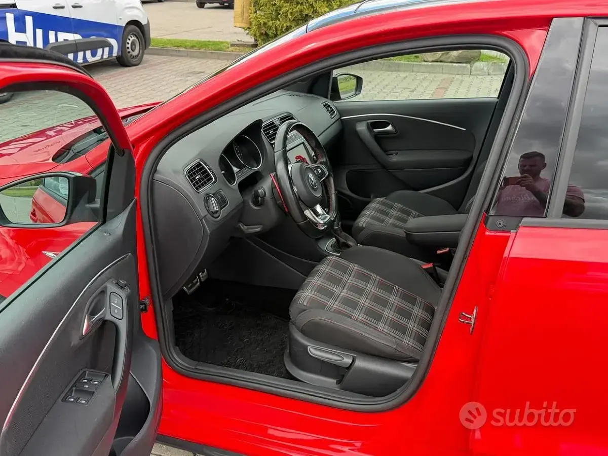 Usata VW Polo GTI 194 CV (142 kW) 2015 Rosso Utilitaria