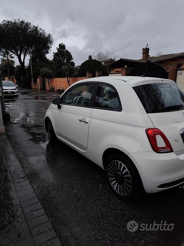 Usata Fiat 500 Pop 69 CV (50 kW) 2019 Bianco Utilitaria