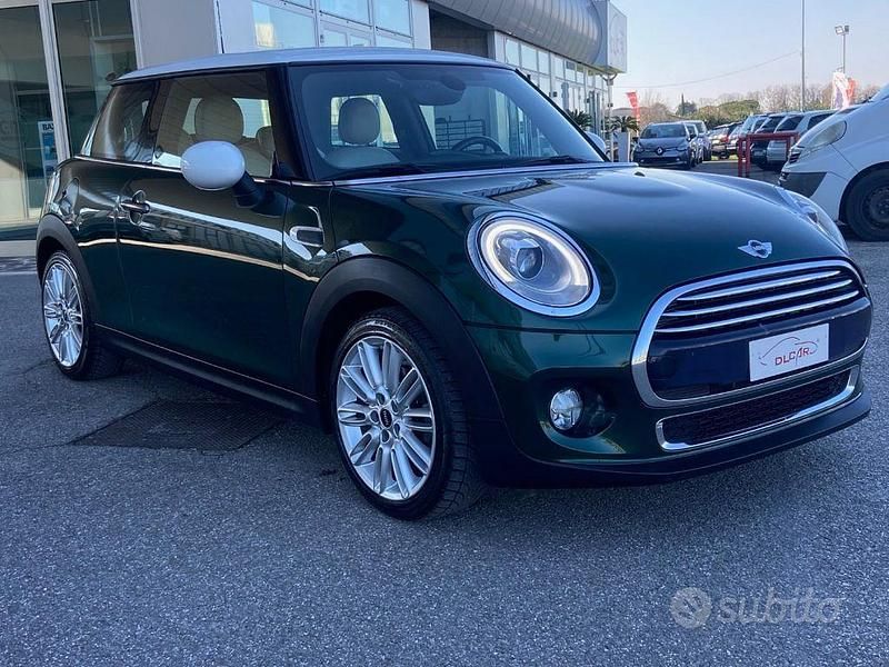 Usata Mini Cooper D 115 CV (84 kW) 2016 Verde Utilitaria