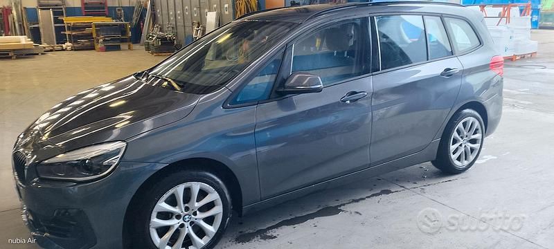 Usata BMW 218 Gran Tourer Comfort Edition 2021 Grigio Monovolume