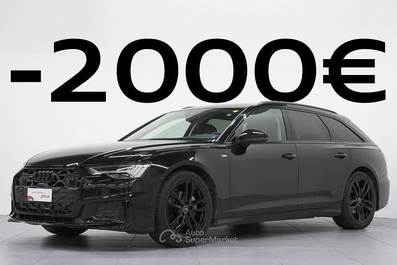 Usata Audi A6 S-Line 204 CV (150 kW) 2024 Nero Station wagon