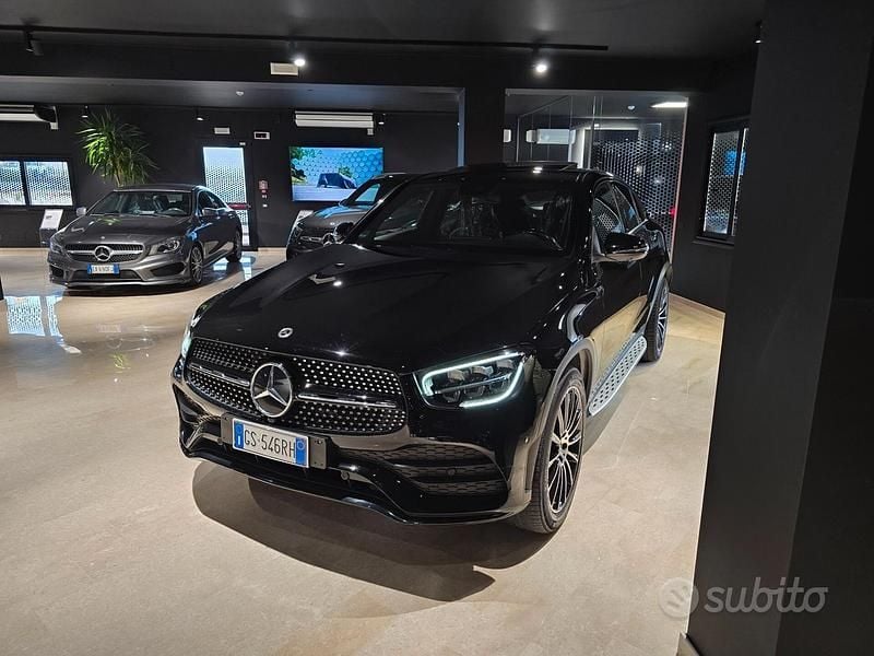 Usata Mercedes GLC220 Premium Plus 194 CV (142 kW) 2022 Nero Coupé