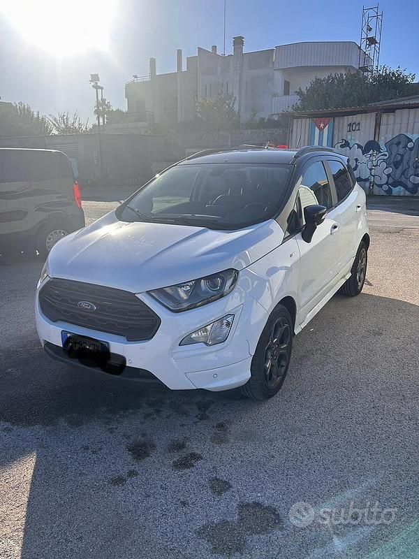 Usata Ford Ecosport ST-Line 125 CV (91 kW) 2019 Bianco SUV