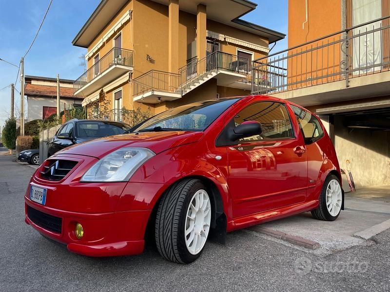 Usata Citroën C2 2007 Rosso Utilitaria