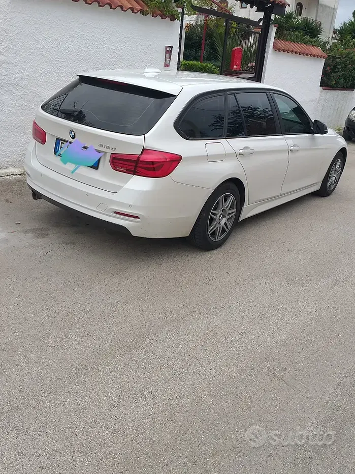 Usata BMW 318 M Sport 150 CV (110 kW) 2017 Bianco Station wagon