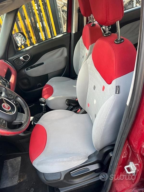 Usata Fiat 500L 95 CV (69 kW) 2012 Rosso Monovolume