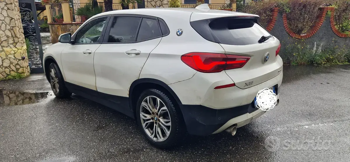 Usata BMW X2 Efficient Dynamics 150 CV (110 kW) 2018 Bianco SUV