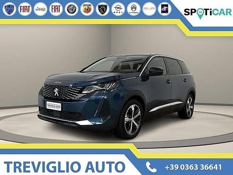 Blu / metallizzato Usata 2021 Peugeot 5008 Allure SUV | 22.450 € (Ottimo prezzo) - Immagine 1/4