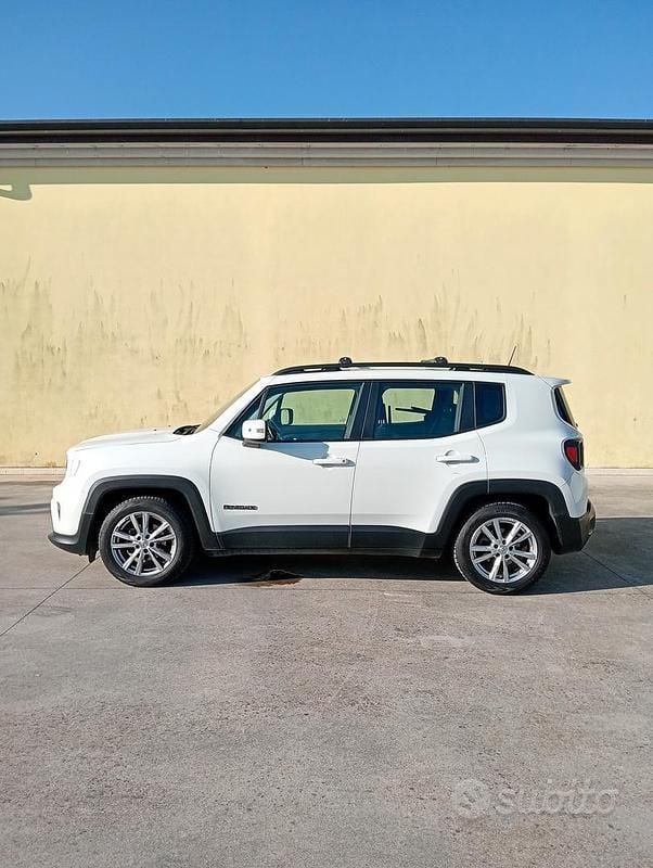 Usata Jeep Renegade 120 CV (88 kW) 2019 Bianco SUV