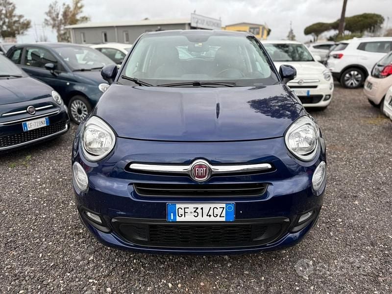Usata Fiat 500X Cross 120 CV (88 kW) 2018 Blu SUV