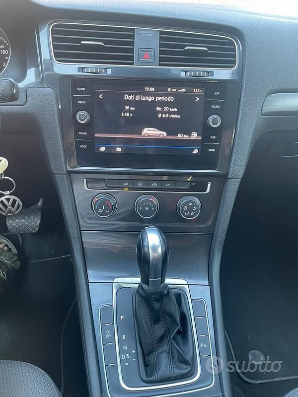 Usata VW Golf VII 115 CV (84 kW) 2018 Grigio Berlina