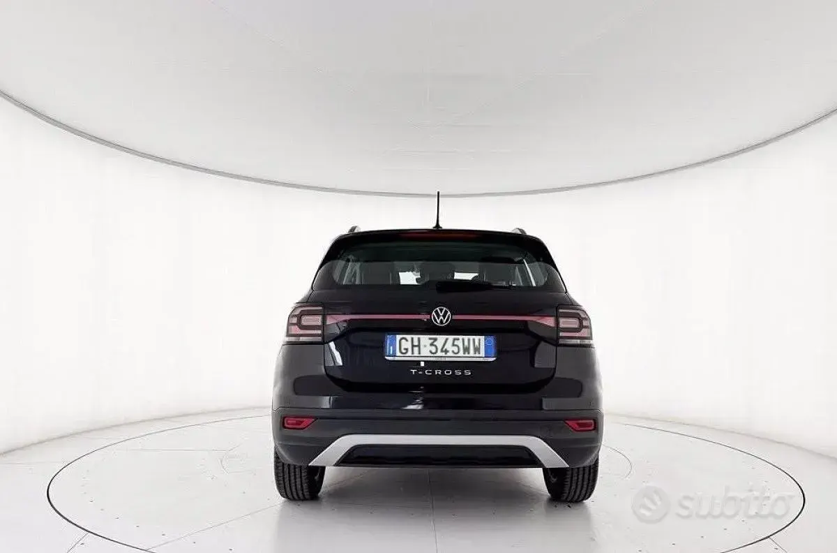 Usata VW T-Cross Style 95 CV (69 kW) 2022 Nero SUV