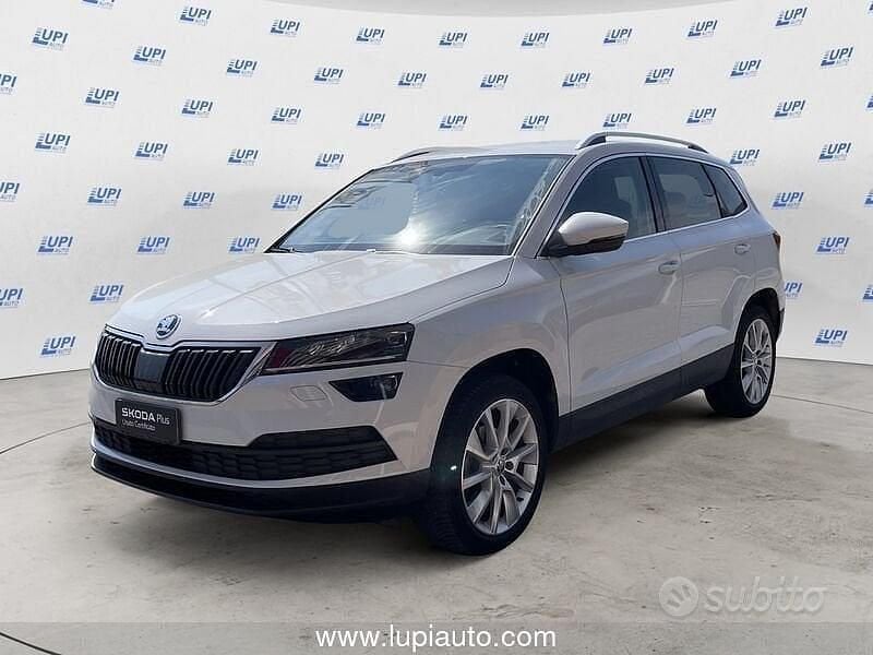 Bianco Usata 2019 Skoda Karoq Style SUV | 12.900 € (Buon prezzo) - Immagine 1/4