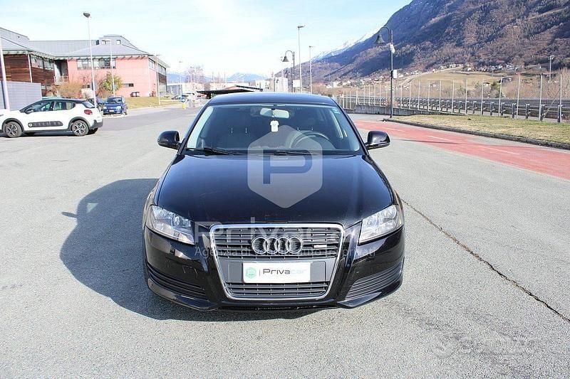 Usata Audi A3 Sportback Attraction 90 CV (66 kW) 2010 Nero Utilitaria