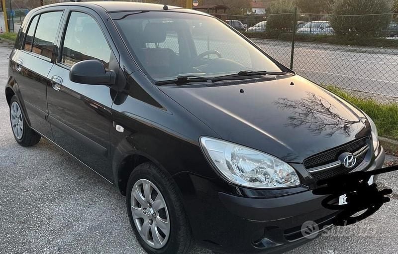 Usata Hyundai Getz 66 CV (48 kW) 2008 Nero Utilitaria
