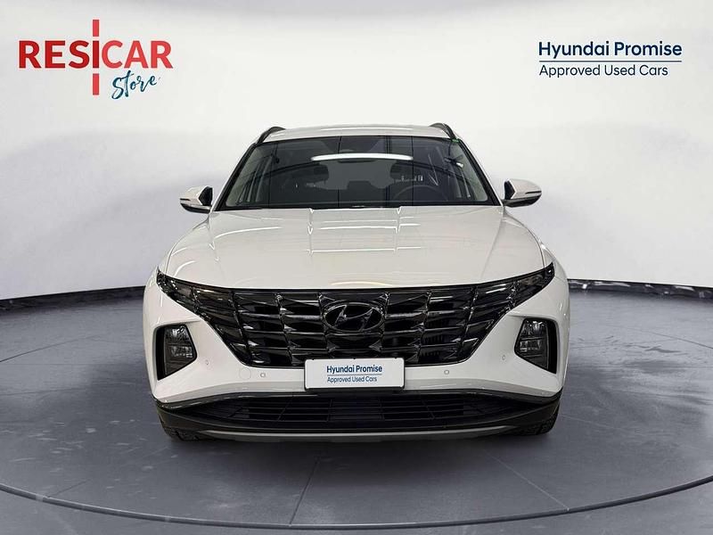 Usata Hyundai Tucson 136 CV (100 kW) 2023 Bianco metallizzato SUV
