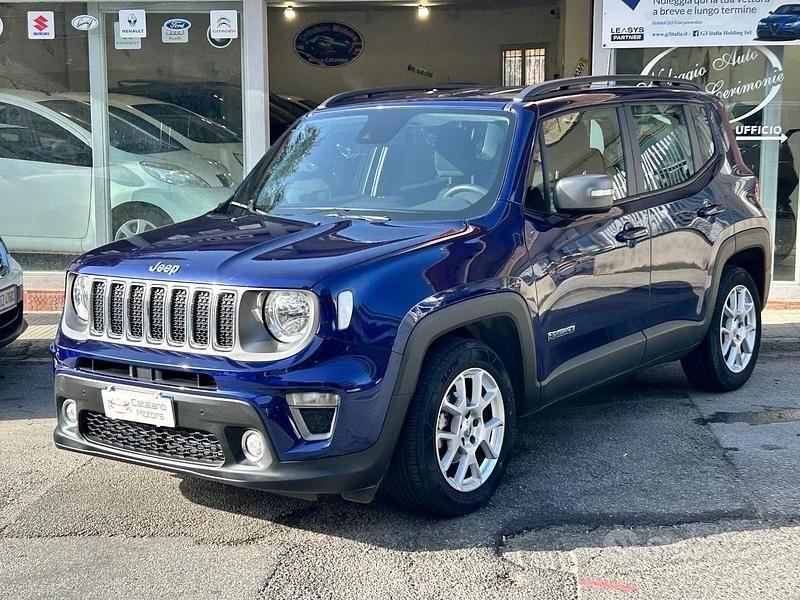 Usata Jeep Renegade Limited 130 CV (95 kW) 2021 Blu SUV