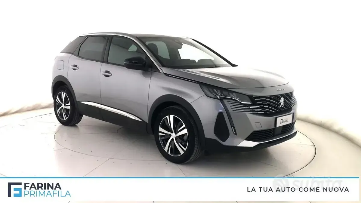 Usata Peugeot 3008 Allure 131 CV (96 kW) 2024 Grigio artense SUV