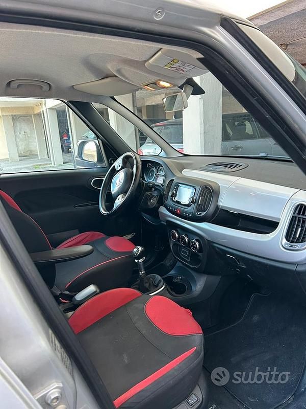 Usata Fiat 500L Living 2015 Grigio Monovolume