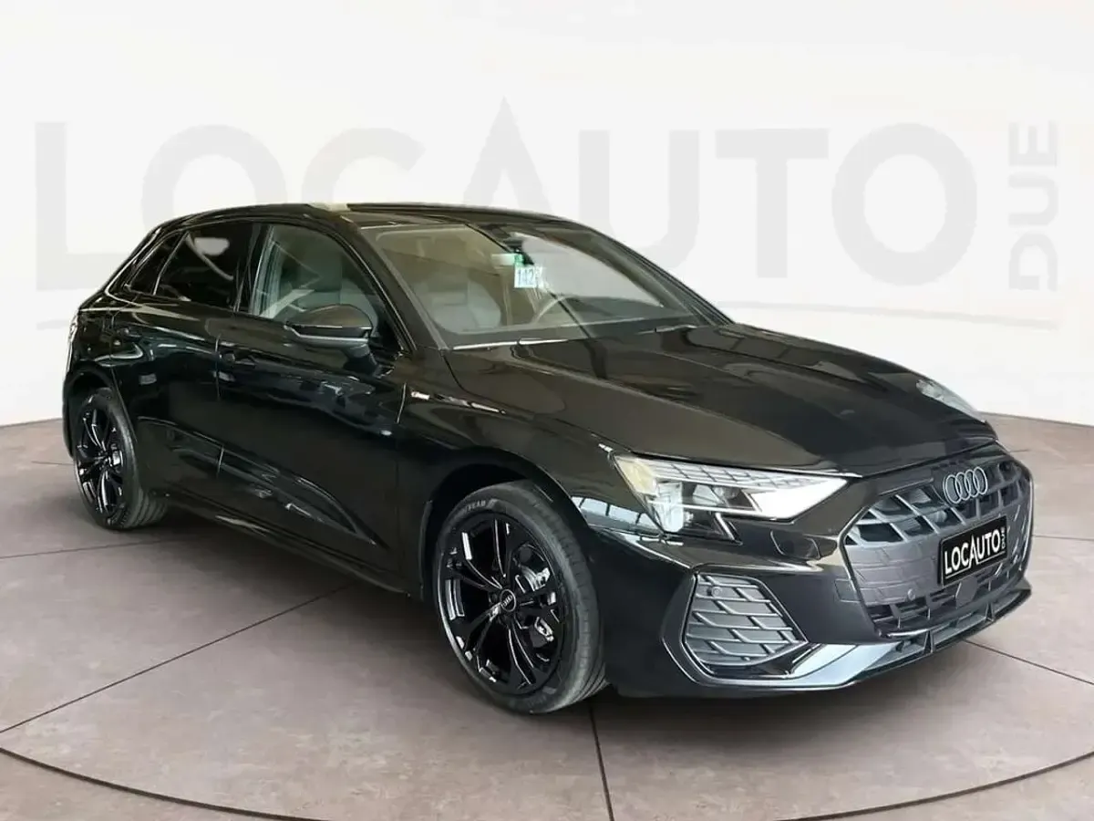 Nuova Audi A3 S-Line 150 CV (110 kW) 2025 Nero Berlina
