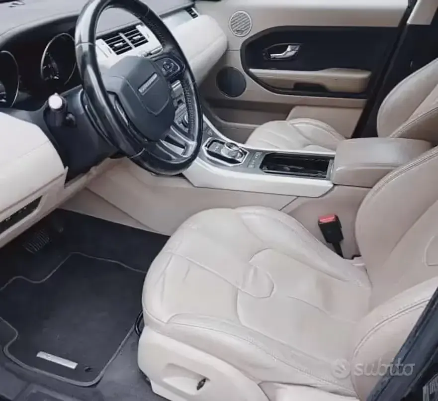 Usata Land Rover Range Rover evoque 190 CV (139 kW) 2012 Nero SUV