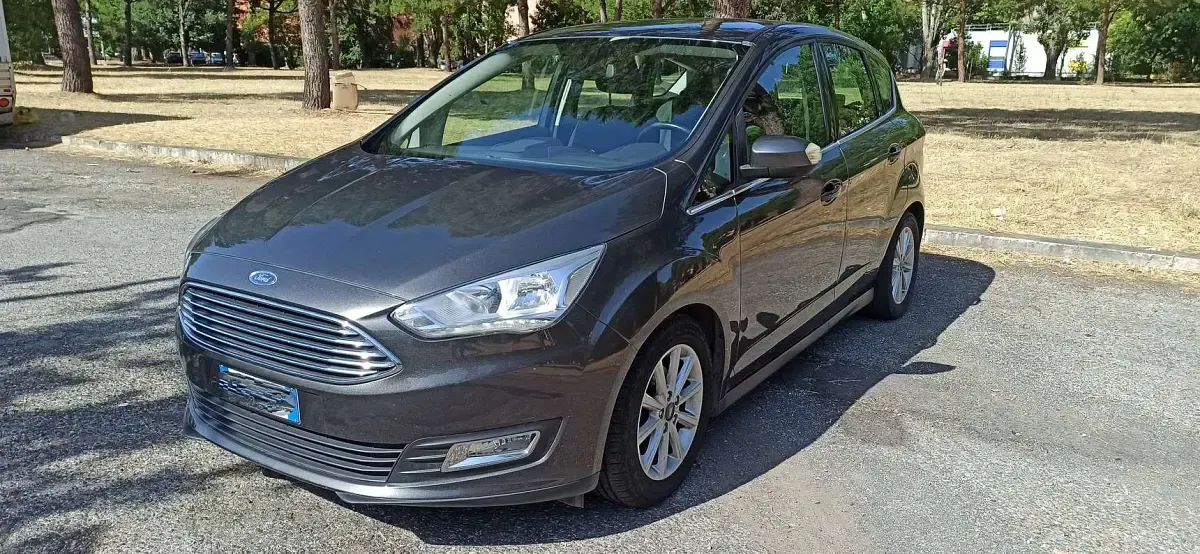 Usata Ford C-MAX Titanium S 120 CV (88 kW) 2017 Grigio Monovolume