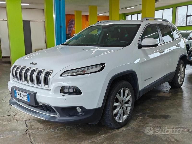 Usata Jeep Cherokee Overland 200 CV (147 kW) 2017 Bianco SUV