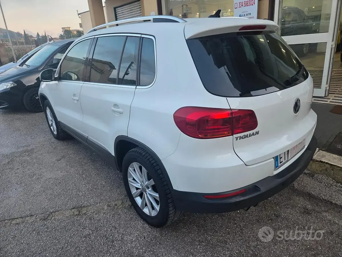 Usata VW Tiguan 140 CV (102 kW) 2014 Bianco SUV