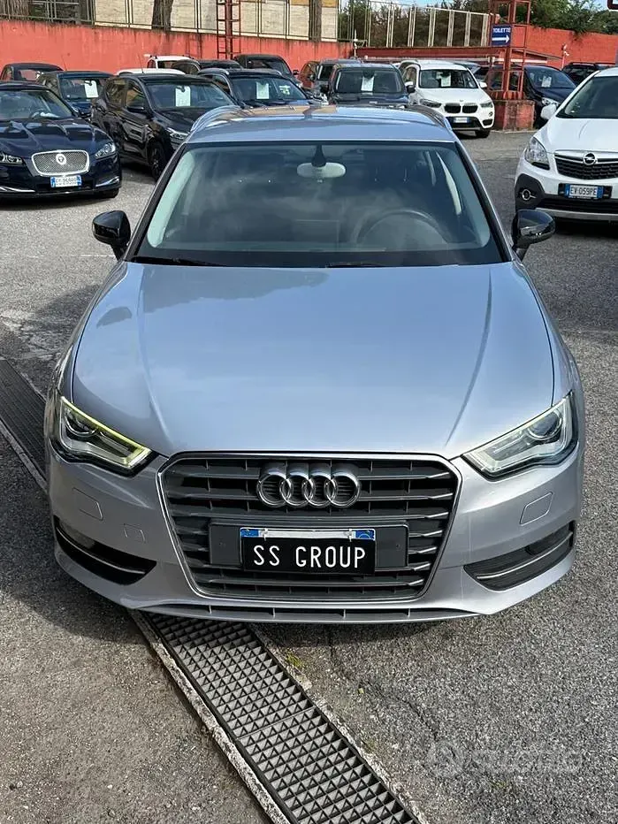 Usata Audi A3 Ambition 110 CV (80 kW) 2014 Grigio Berlina