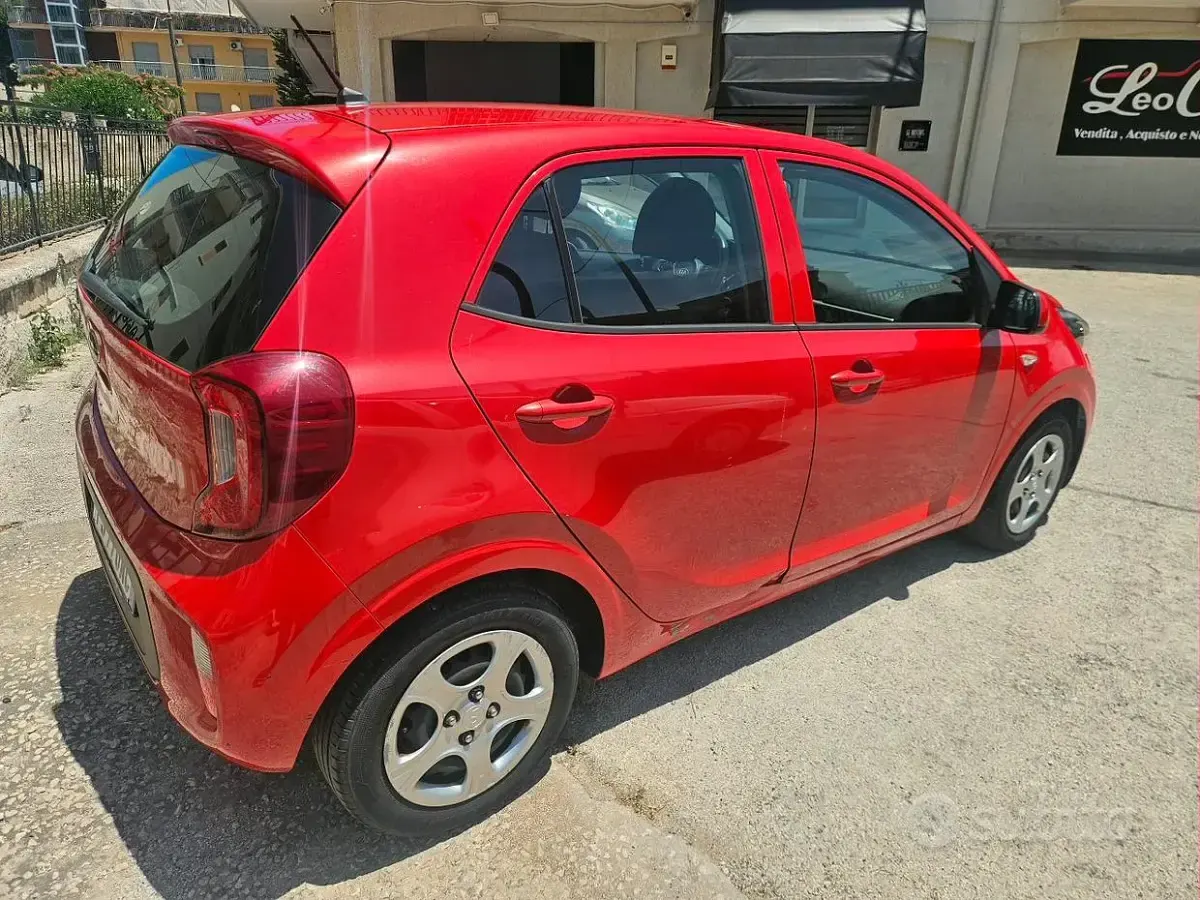 Usata Kia Picanto 67 CV (49 kW) 2019 Rosso Utilitaria