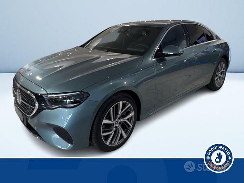 Nuova Mercedes E220 Advanced Plus 220 CV (161 kW) 2025 Nero Berlina