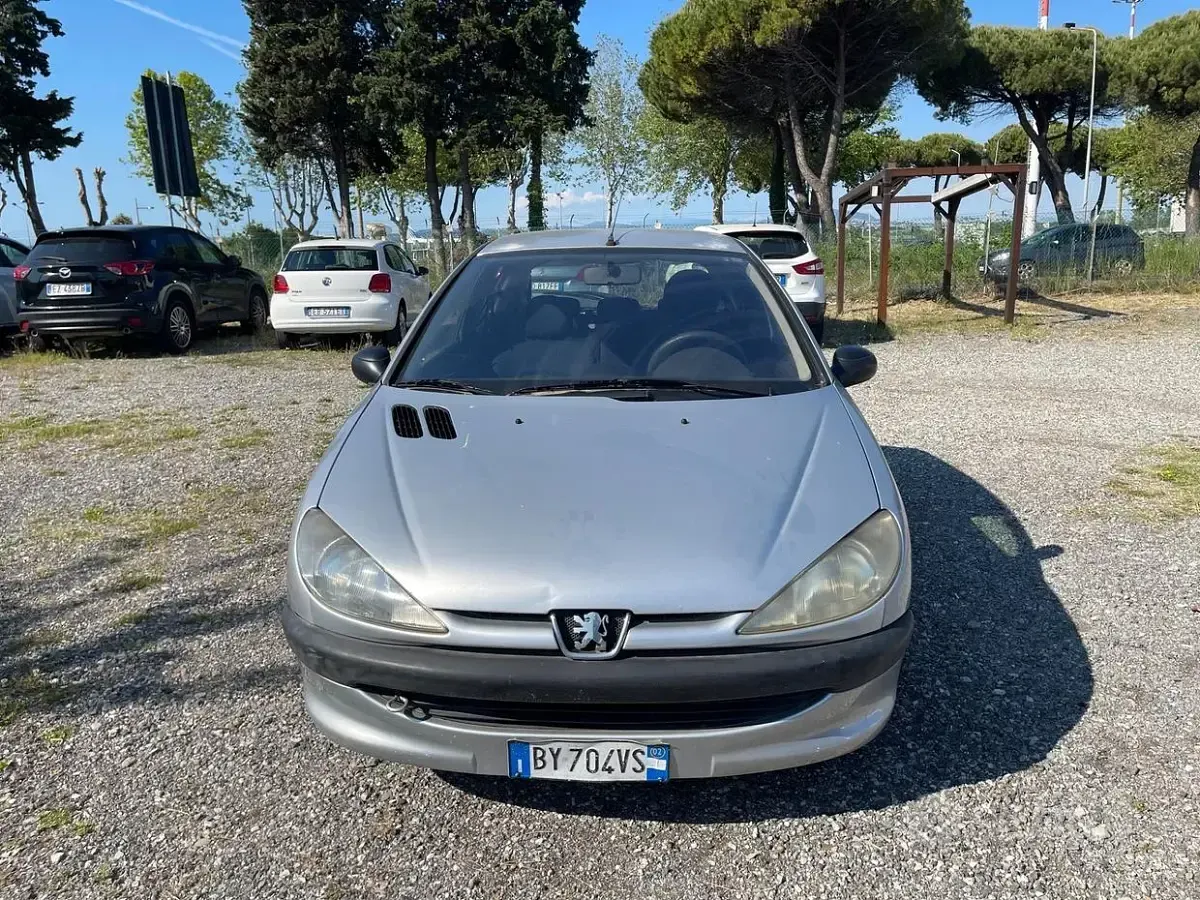 Usata Peugeot 206 75 CV (55 kW) 2003 Argento Berlina