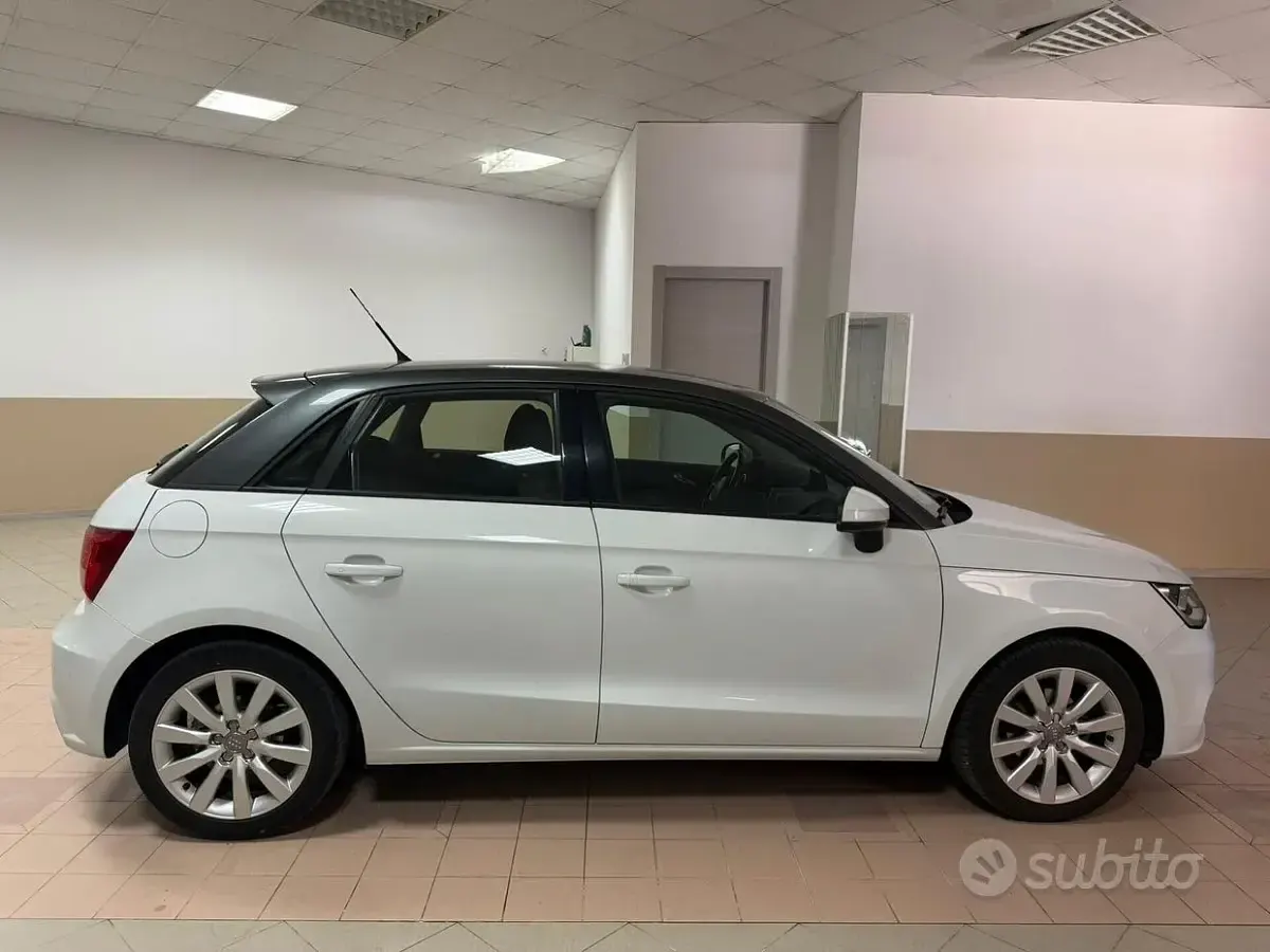 Usata Audi A1 95 CV (69 kW) 2015 Bianco Utilitaria