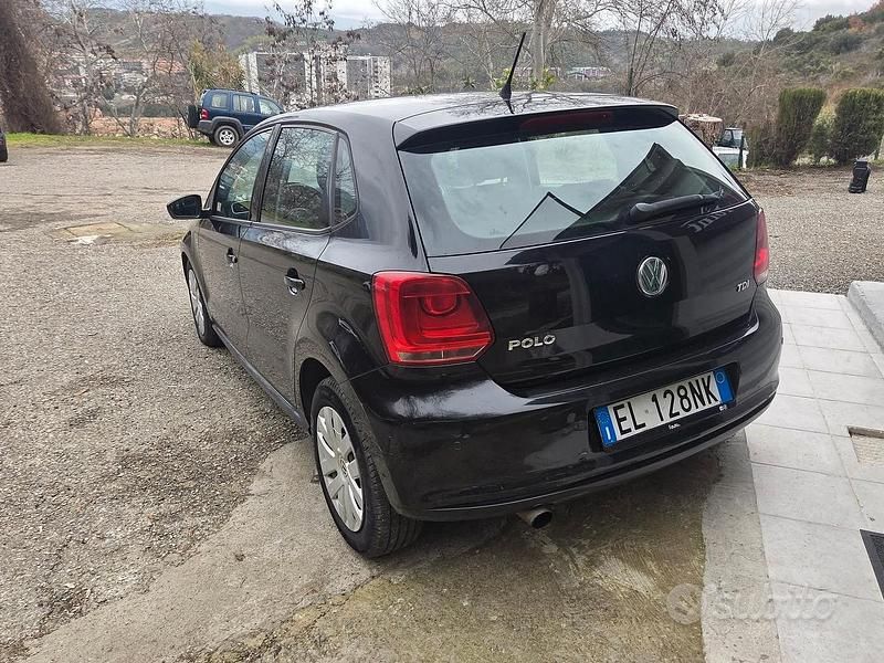 Usata VW Polo 90 CV (66 kW) 2012 Nero Utilitaria