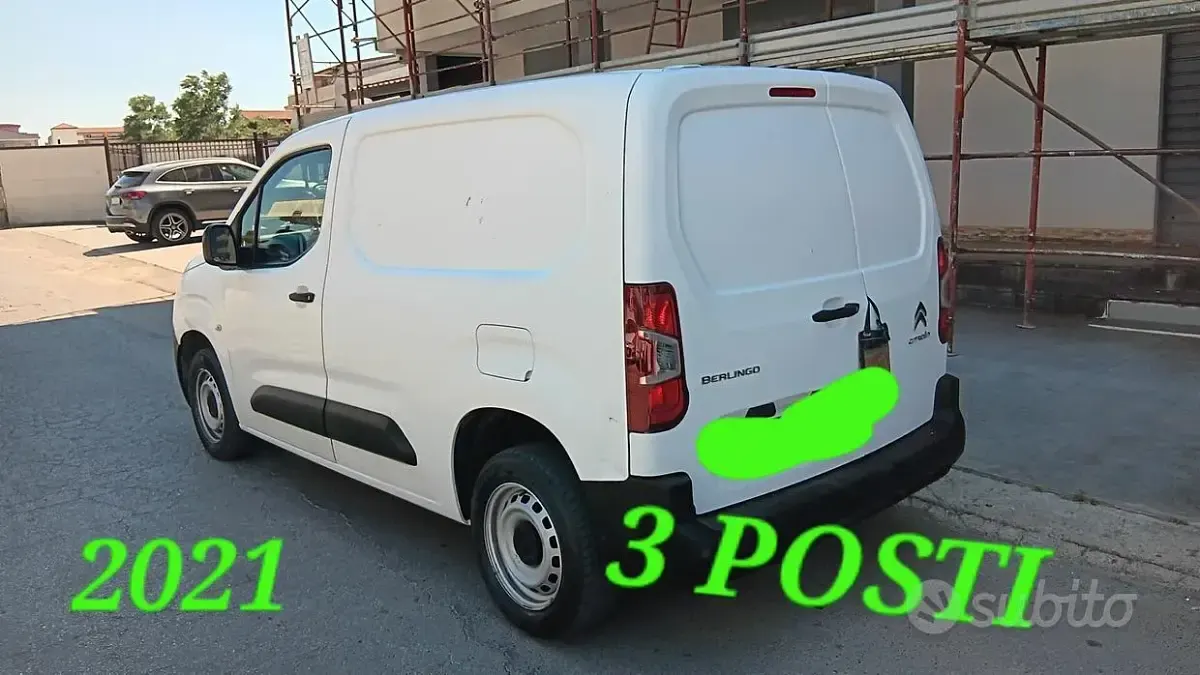 Usata Citroën Berlingo 102 CV (75 kW) 2021 Bianco Monovolume